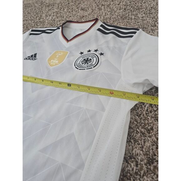 Germany 2016 FIFA Champs Jersey Adidas ClimaCool Size S World Cup Vintage Retro - Picture 7 of 9